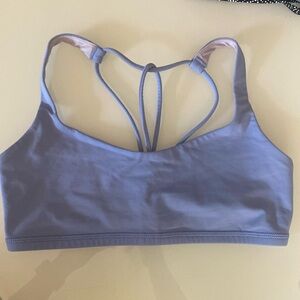 Free to be bra, strappy back, pale blue, size 6